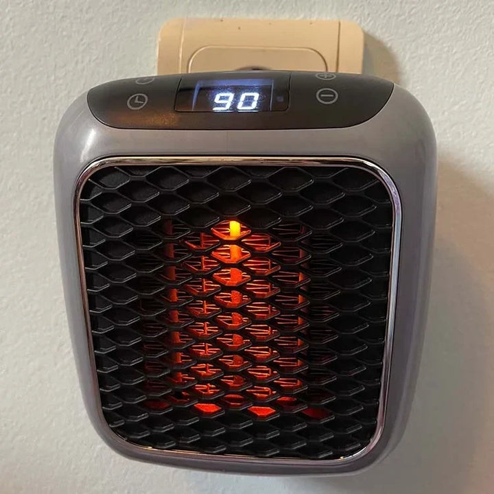 Draagbare ventilatorkachel 800 W met timer
