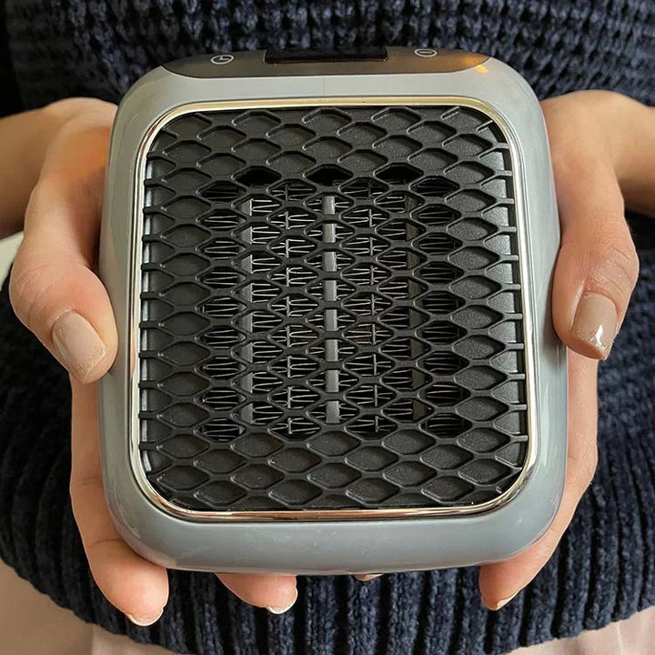 Draagbare ventilatorkachel 800 W met timer