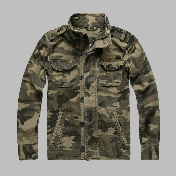 Camouflage militair jack