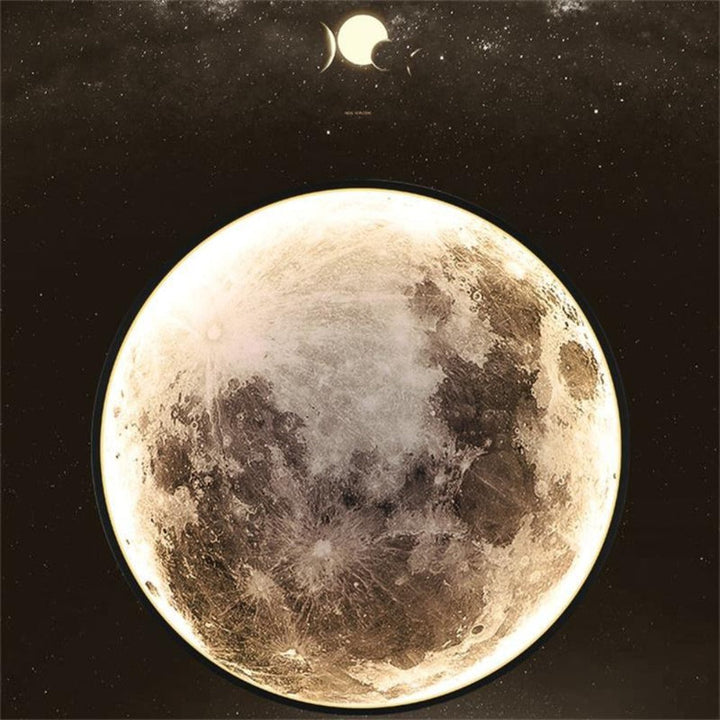 3D LED Maan of Aarde Plafond- of Wandlamp - Magische Verlichting voor Jouw Ruimte