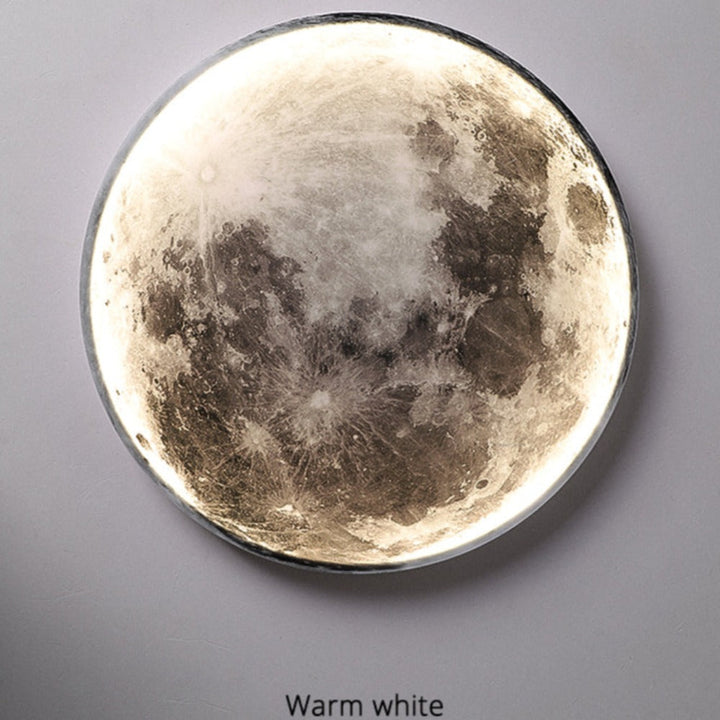 3D LED Maan of Aarde Plafond- of Wandlamp - Magische Verlichting voor Jouw Ruimte