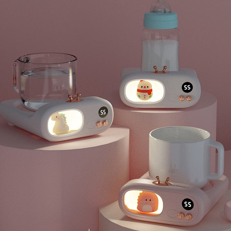 Schattige bekerwarmer met dierenmotief voor koffie en thee