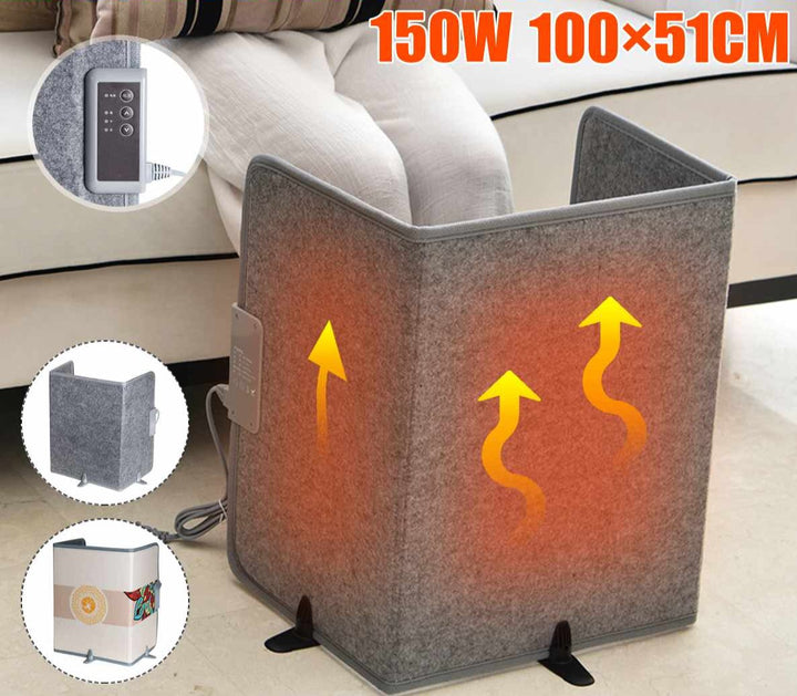 Opvouwbare voetenwarmer met handvat voor koude voeten