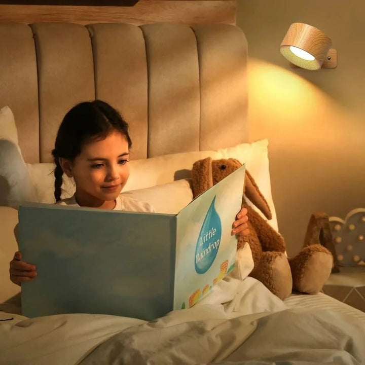 Oplaadbare wandlamp met 360° magnetische bevestiging en draadloze LED-verlichting voor buiten