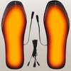 USB-verwarmde inlegzolen voor powerbank, slechts 4 mm dik