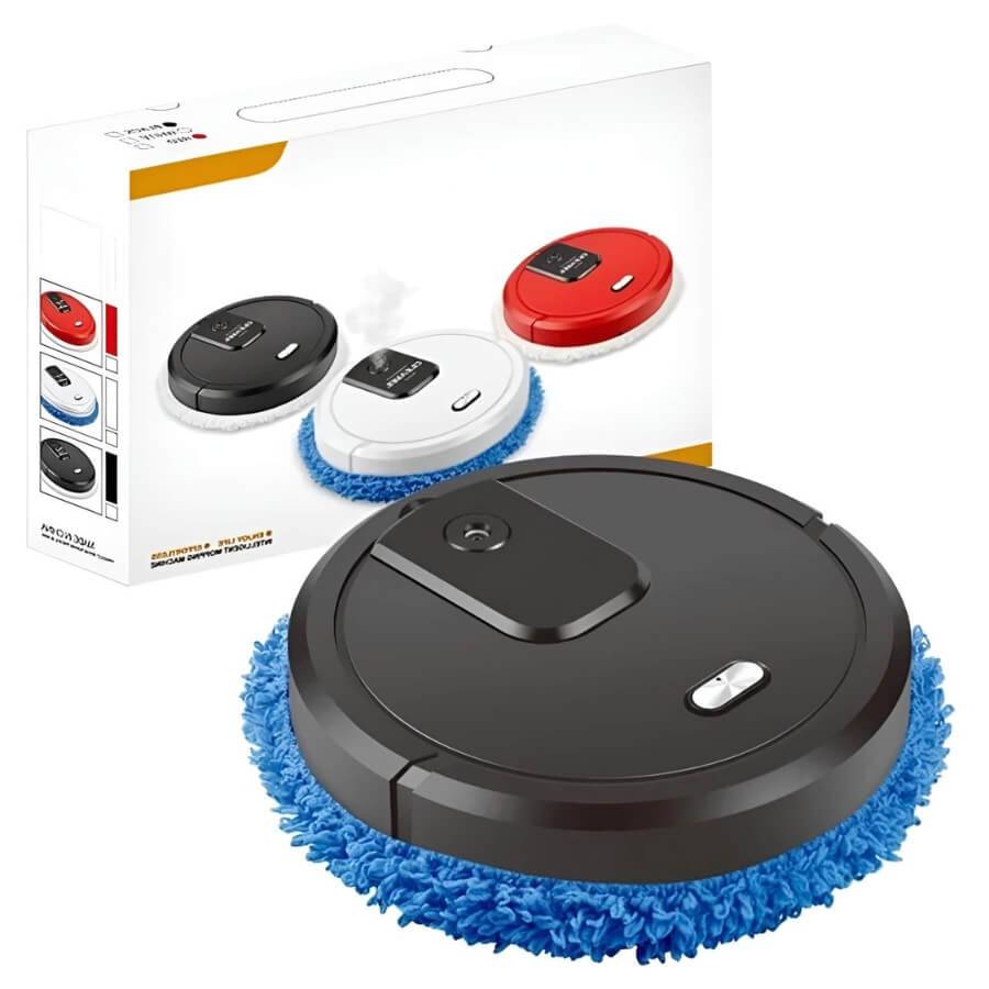 MobiSweep Robotstofzuiger en Dweilrobot | 3-in-1 Functie | Autonoom en Stil | Compact 25×25×6,5 cm