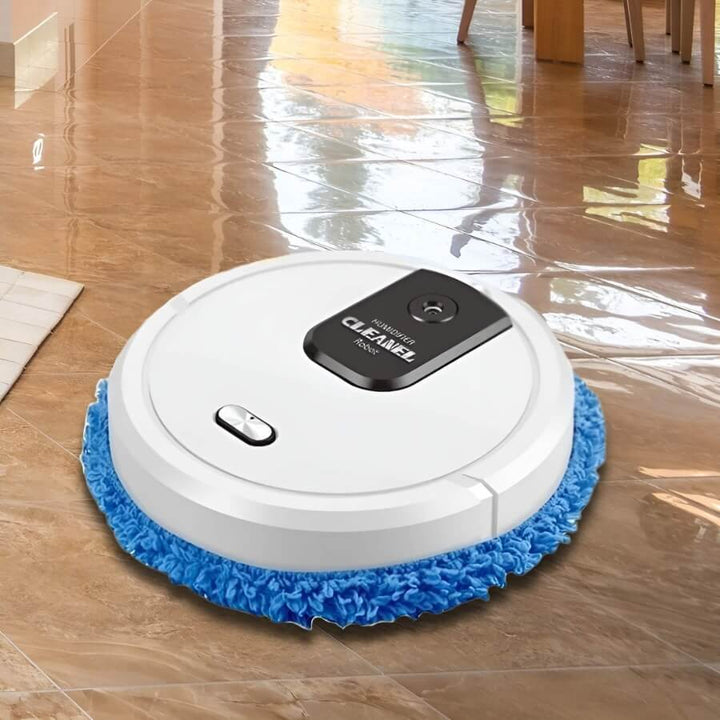 MobiSweep Robotstofzuiger en Dweilrobot | 3-in-1 Functie | Autonoom en Stil | Compact 25×25×6,5 cm