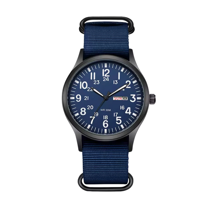 ShadowTime | Militair Horloge – Lichtgevende Precisie voor Avontuur en Nacht