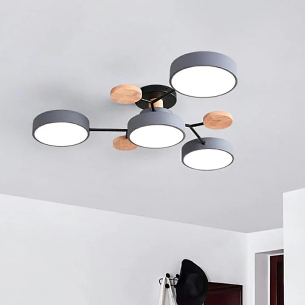 Moderne halo led-plafondlamp
