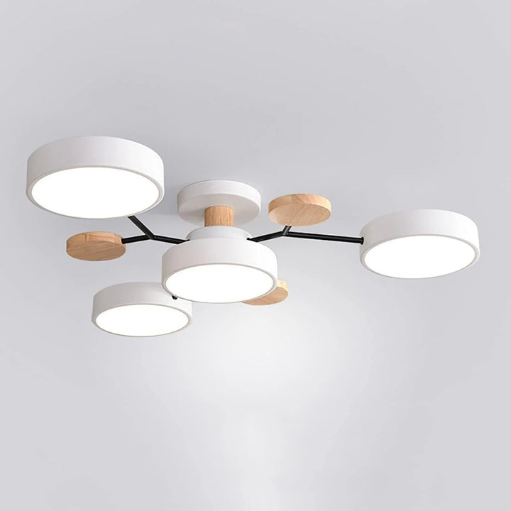 Moderne halo led-plafondlamp