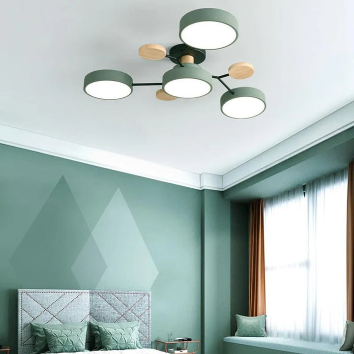 Moderne halo led-plafondlamp