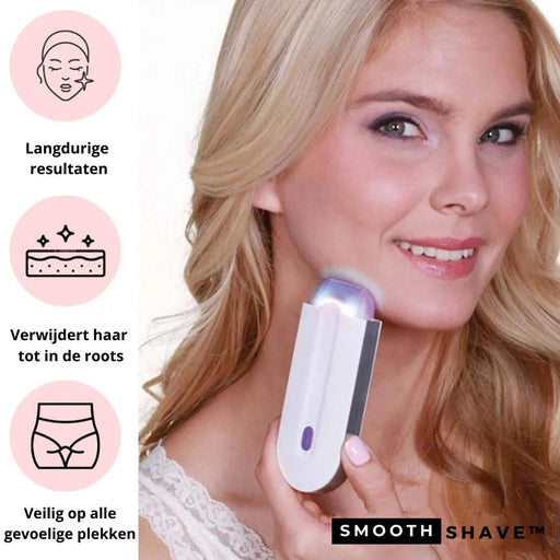 Ontharingssysteem met Infrarood Technologie - Pijnloos & Efficiënt -Verminder Scheerfrequentie | CleanComfort