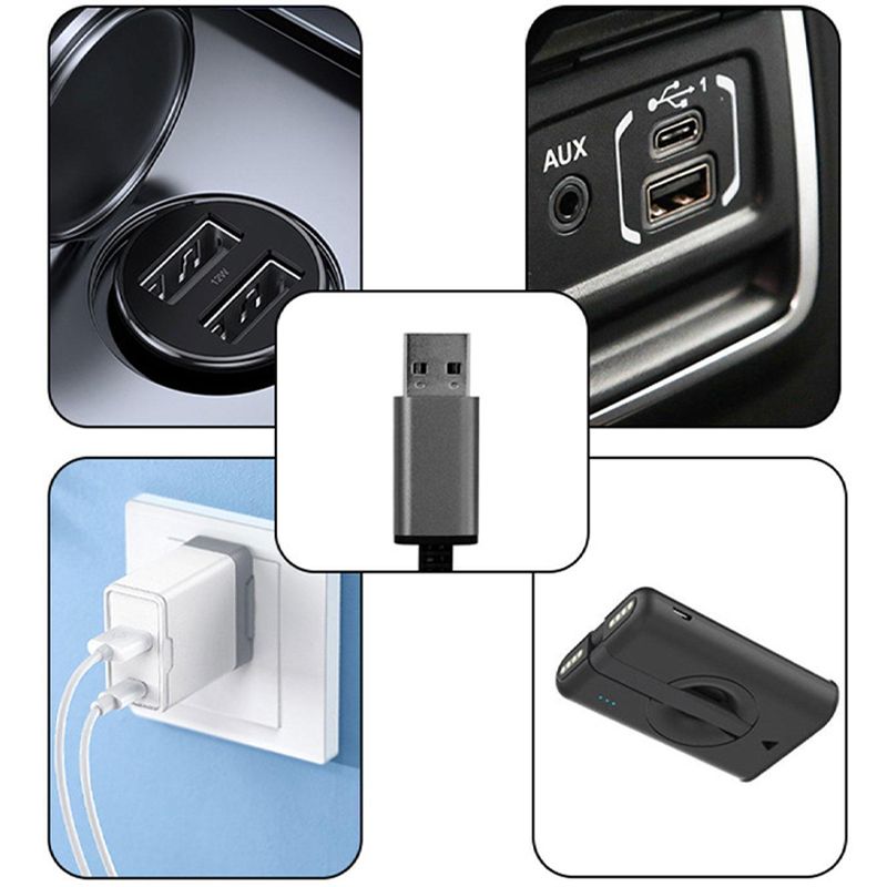 USB-verwarmd zitkussen met grafeen, warm in 5 seconden
