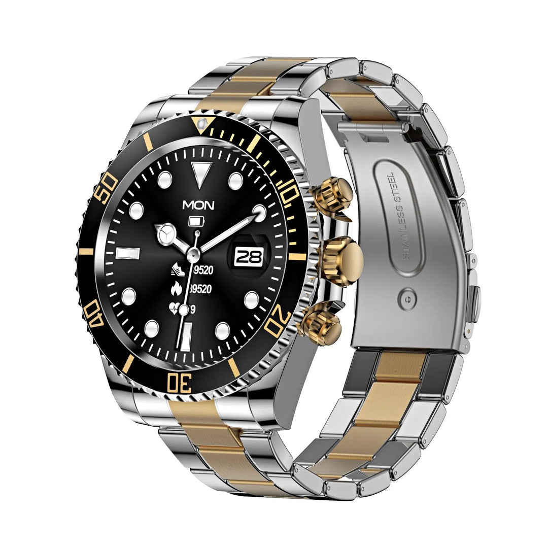TimeMaster Smartwatch - Elegant Staal | Geavanceerde Technologie