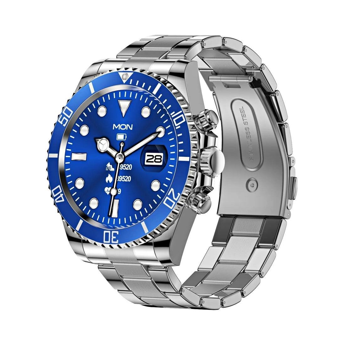 TimeMaster Smartwatch - Elegant Staal | Geavanceerde Technologie