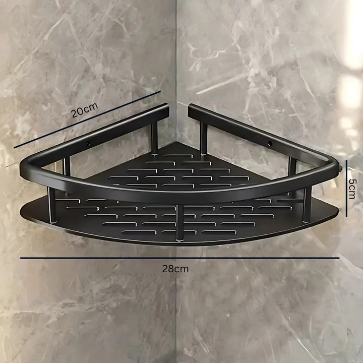 Douchelegplank van Aluminium - Zelfklevend | Roestvrij | Elegant