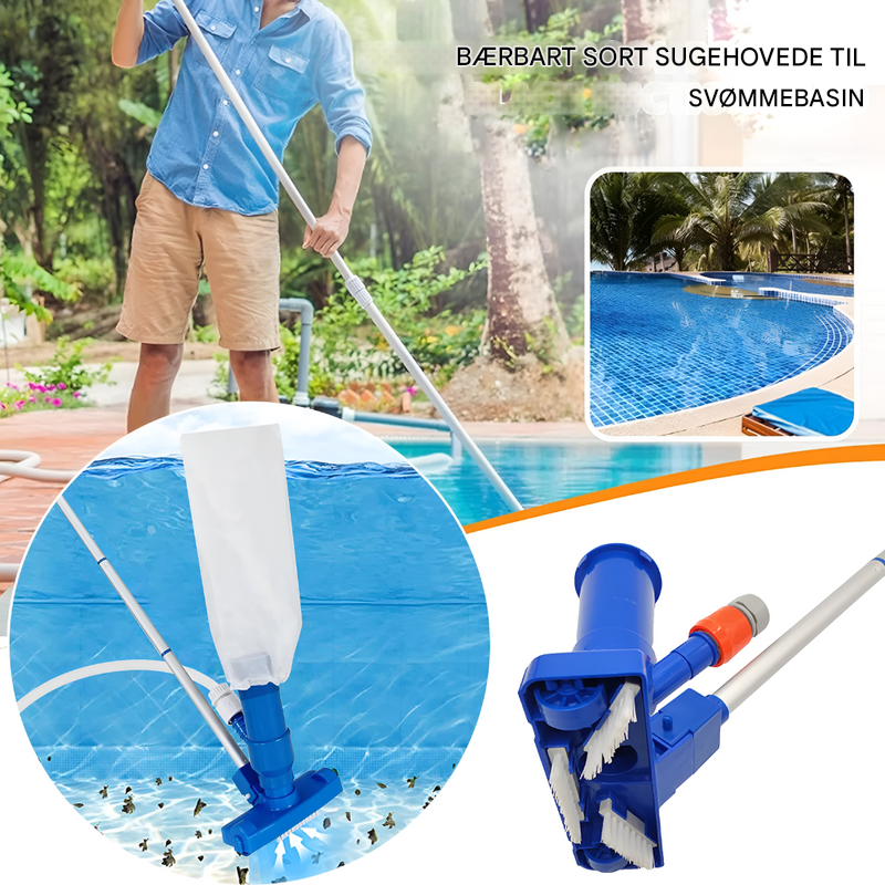 Zwembadstofzuiger met vuilopvangzak