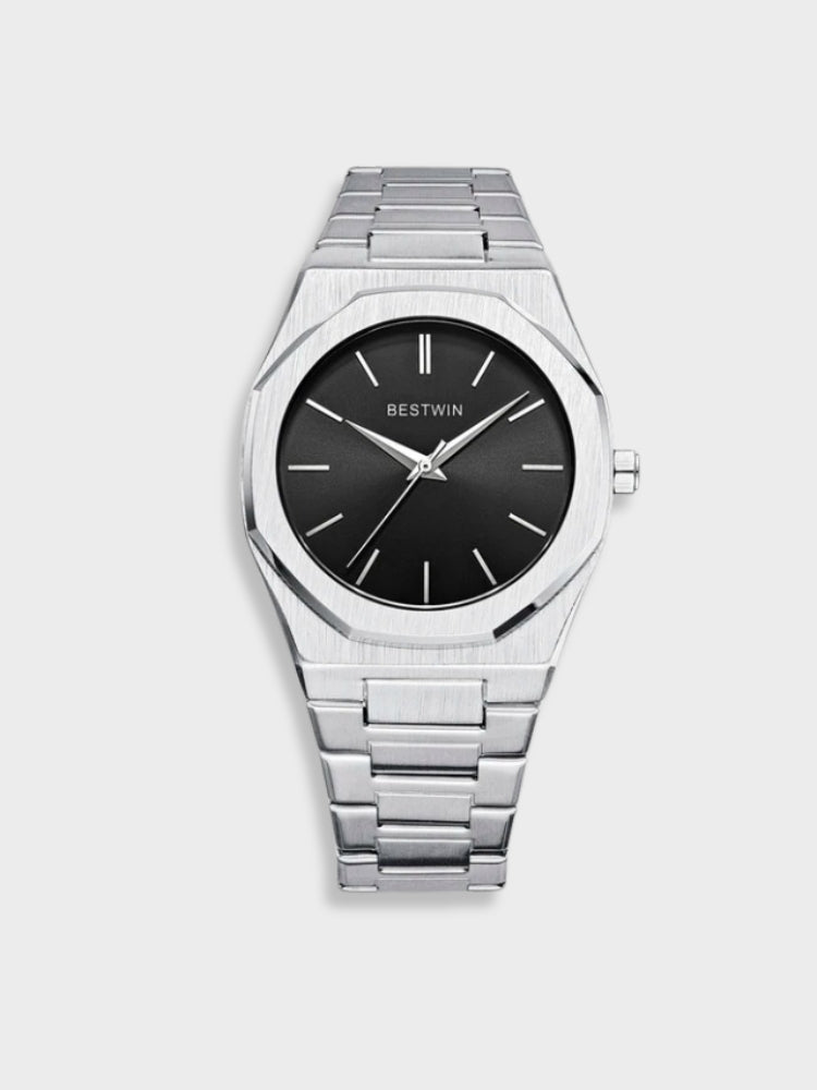 Tijdloos horloge van roestvrij staal | Klassieke elegantie