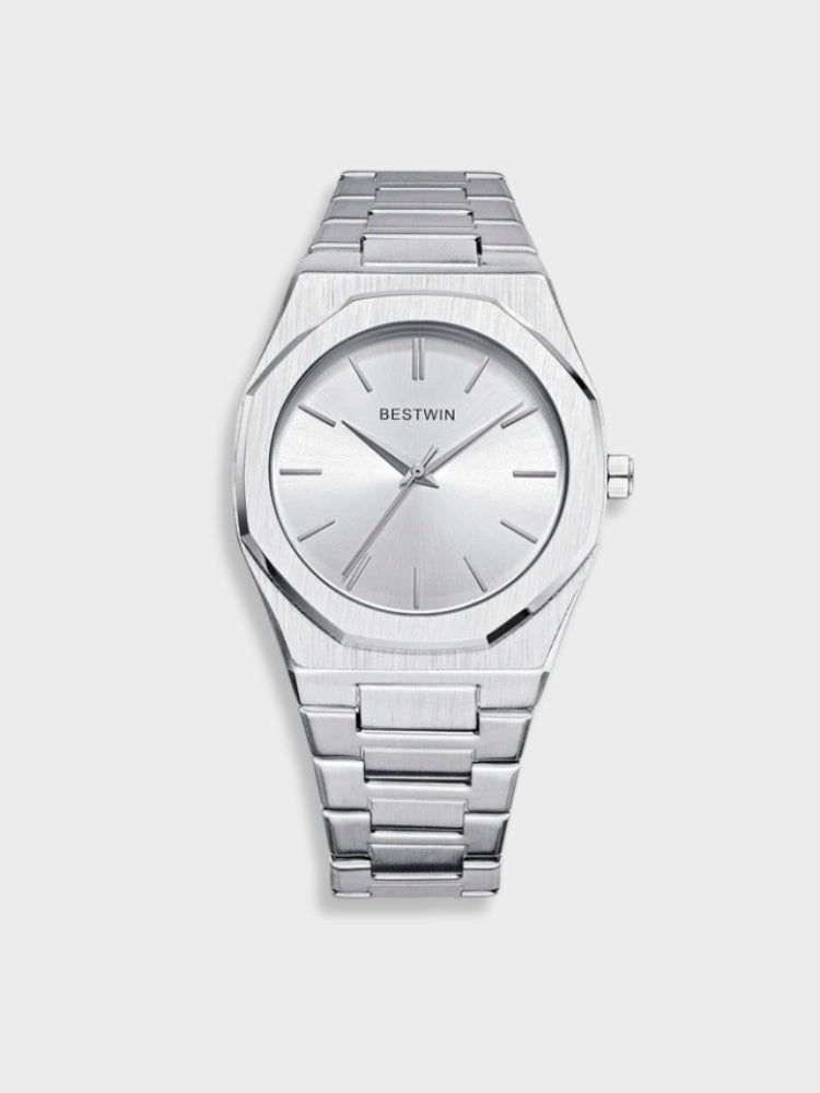 Tijdloos horloge van roestvrij staal | Klassieke elegantie