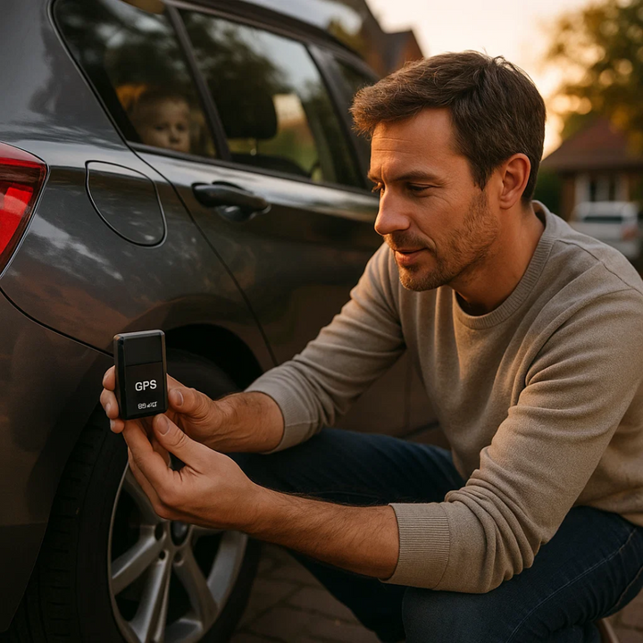 Tracktor | Mini GPS-tracker met Geluid, Magneet & Realtime Tracking