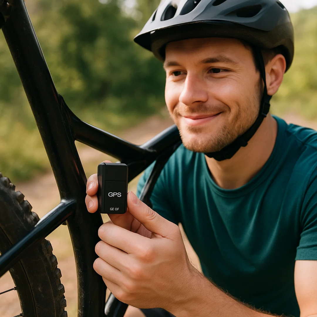 Tracktor | Mini GPS-tracker met Geluid, Magneet & Realtime Tracking