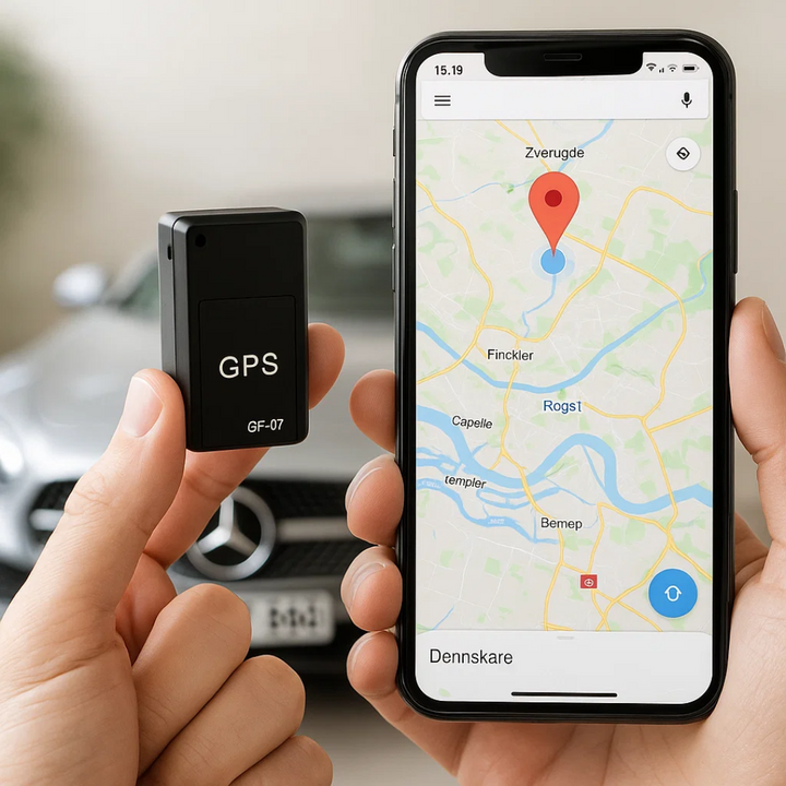 Tracktor | Mini GPS-tracker met Geluid, Magneet & Realtime Tracking