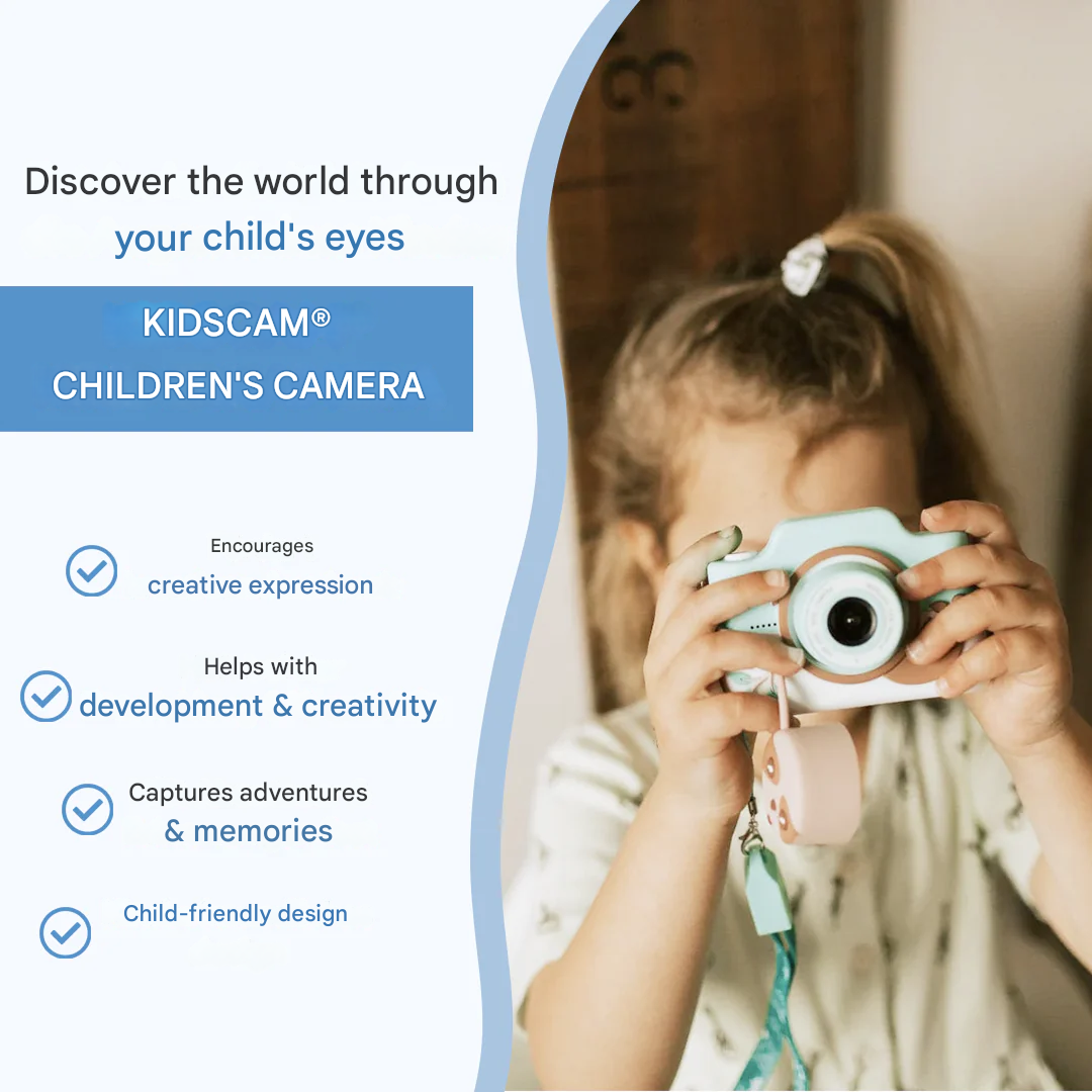 Kindercamera met Foto- en Video-opname – Duurzaam en Gebruiksvriendelijk
