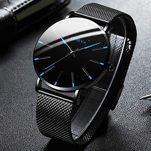 GENEVA | Ultradun Heren Zakenhorloge