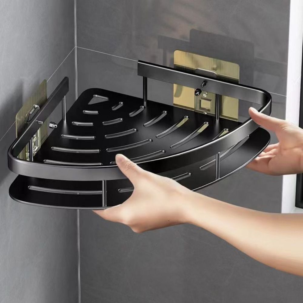 Aluminium Hoekplank voor de Badkamer - Cornerix