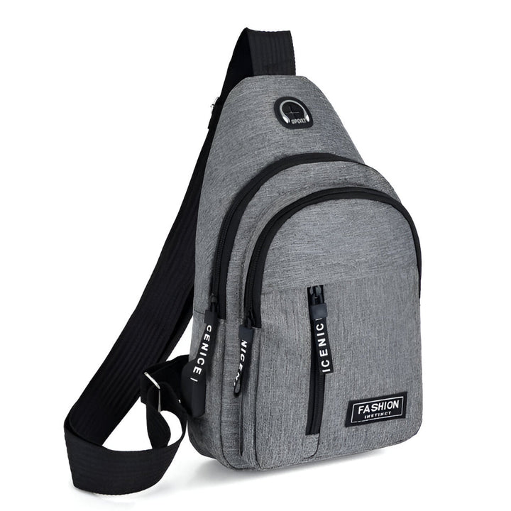 Compacte reistas, veilige, handsfree crossbodytas