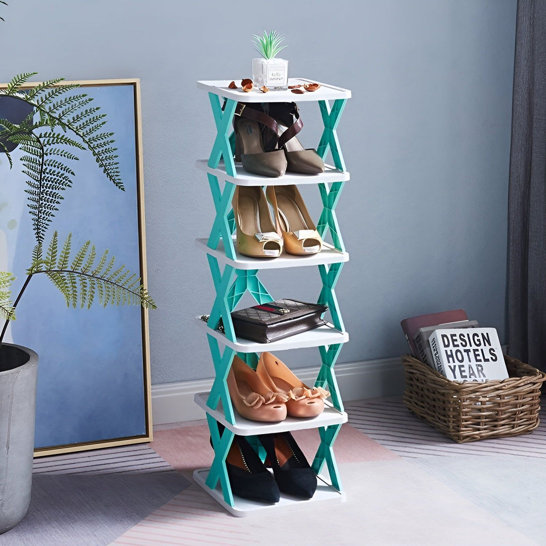 Multifunctionele Opvouwbare Schoenenrek - SpaceSaver