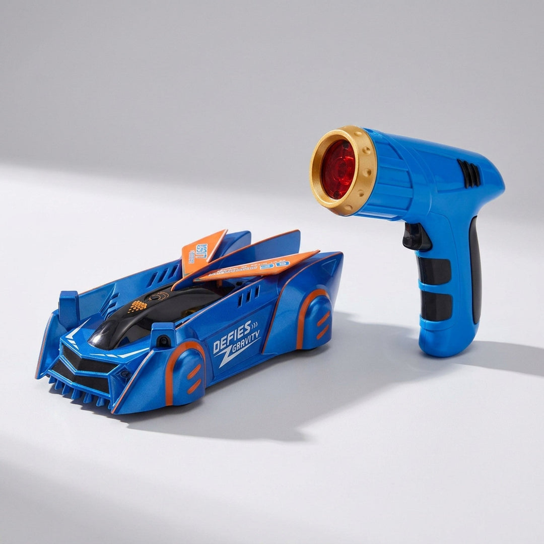 Wandklimmende RC-auto met laserpointerbediening en oplaadbare USB-accu