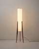 Vloerlamp van Notenhout - Lichte Kunst voor Elk Interieur