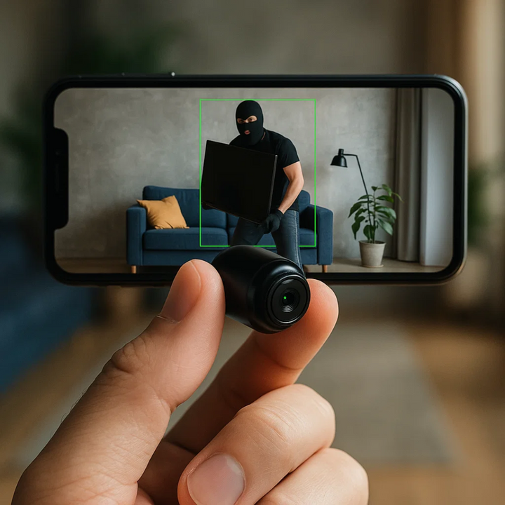 Draadloze Beveiligingscamera Mini Spy met Bewegingsdetectie en Nachtzicht