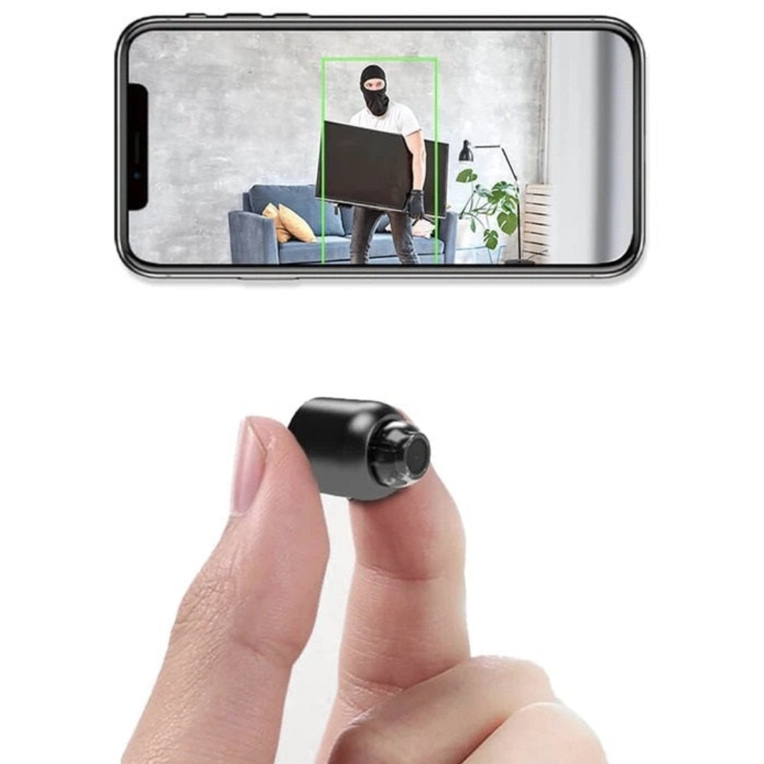 Draadloze Beveiligingscamera Mini Spy met Bewegingsdetectie en Nachtzicht