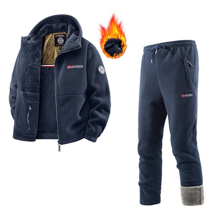 Dames Joggingpak met Fleece Vest en Joggingbroek