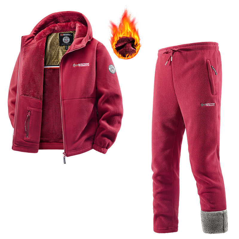 Dames Joggingpak met Fleece Vest en Joggingbroek