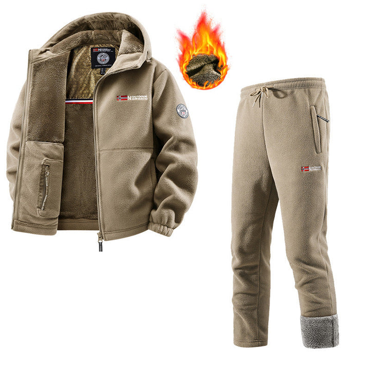 Dames Joggingpak met Fleece Vest en Joggingbroek