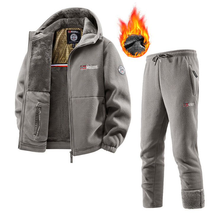 Dames Joggingpak met Fleece Vest en Joggingbroek