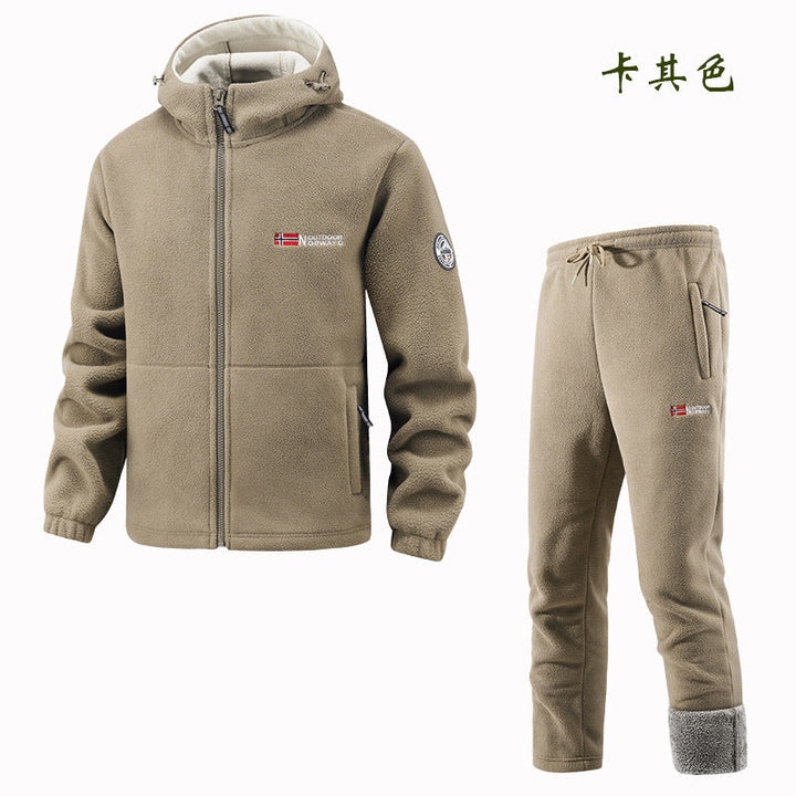 Dames Joggingpak met Fleece Vest en Joggingbroek