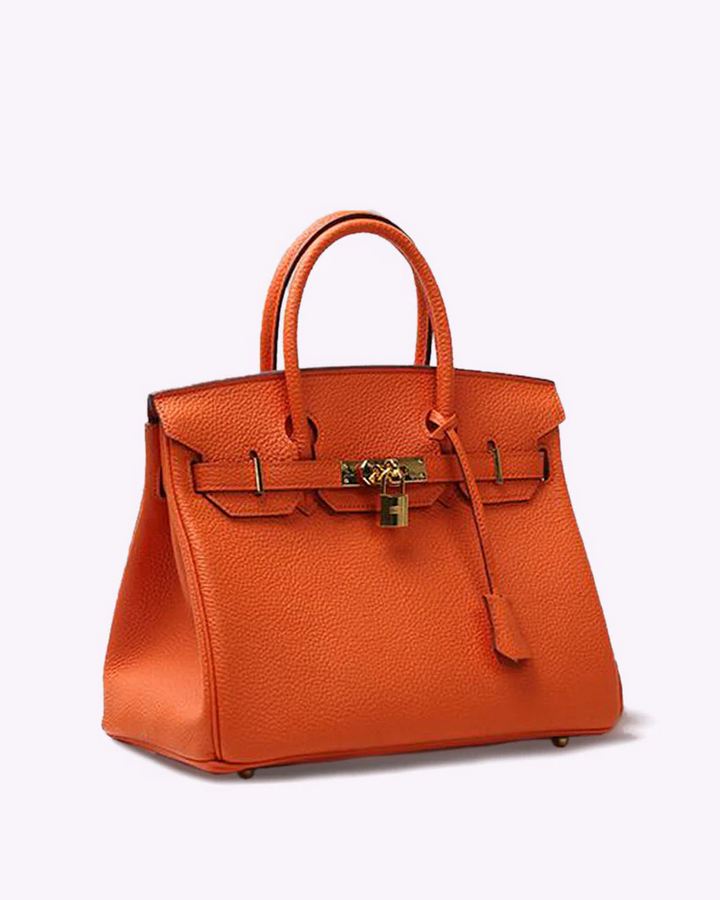 Luxe Leren Tote Tas voor Dames - Elegante Tas voor Werk en Reizen