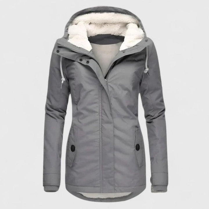 Dames Winterjas met Fleece Voering en Capuchon – Waterdicht
