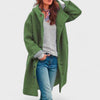Oversized wollen jas voor dames